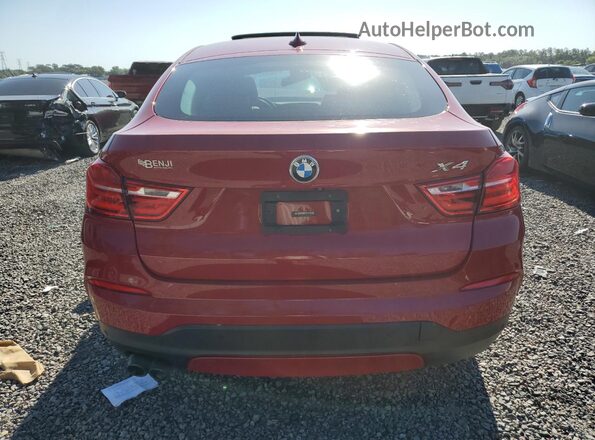 5UXXW3C34H0T79096 2017 BMW X4 Красный 