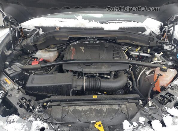 ZASPAKAN4M7D18791 2021 ALFA ROMEO STELVIO Серый Вид подкапотного пространства