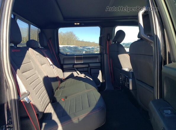 1FTEW1E47LFC12899 2020 FORD F150 Черный Вид задних сидений