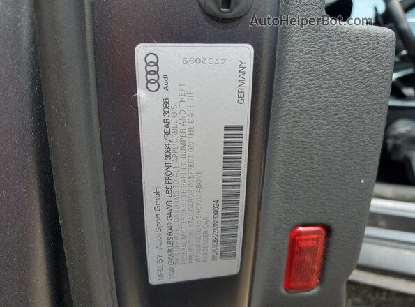 WUA1CBF22MN904024 2021 AUDI RS6 Gray 