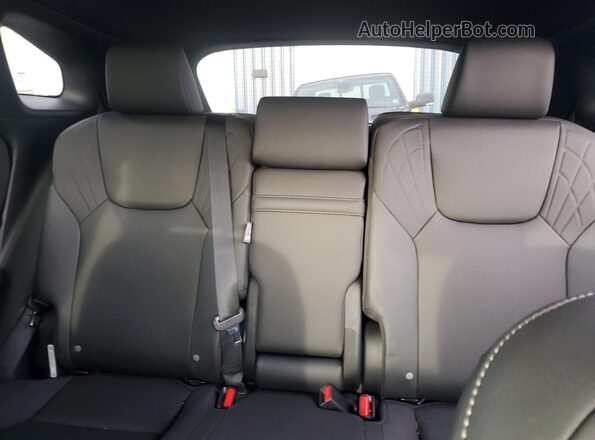 2T2BAMCAXRC044281 2024 LEXUS RX Gray Vista de los asientos traseros