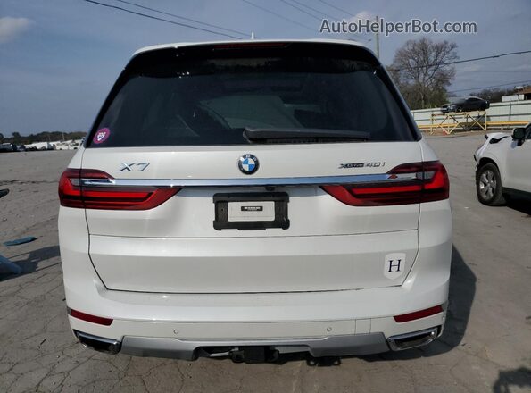5UXCW2C02N9K79522 2022 BMW X7 White Rear view