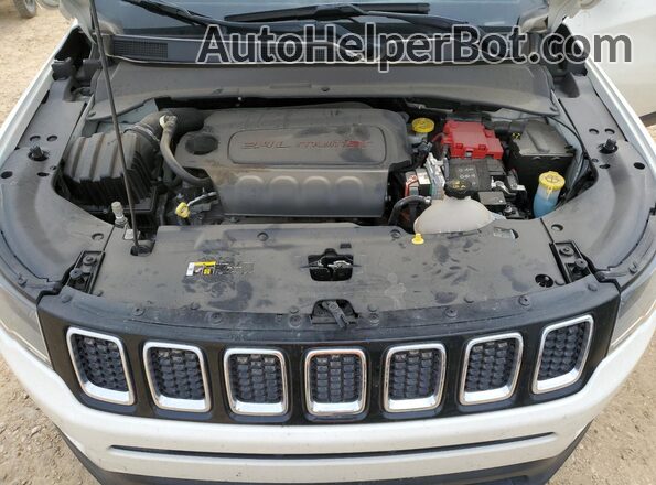 3C4NJCAB1KT715444 2019 JEEP COMPASS White უკანა სალონის ხედი