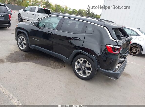 3C4NJCCB9MT589866 2021 JEEP COMPASS Black Trasero izquierdo