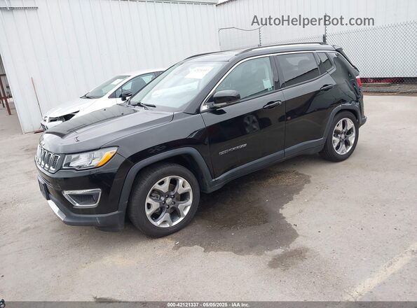 3C4NJCCB9MT589866 2021 JEEP COMPASS Black Vista tres cuartos delantera izquierda