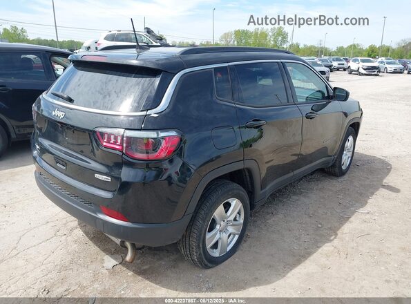 3C4NJDBB8NT132250 2022 JEEP COMPASS Black უკანა მარჯვენა