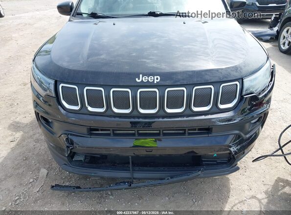 3C4NJDBB8NT132250 2022 JEEP COMPASS Black წინა ხედი