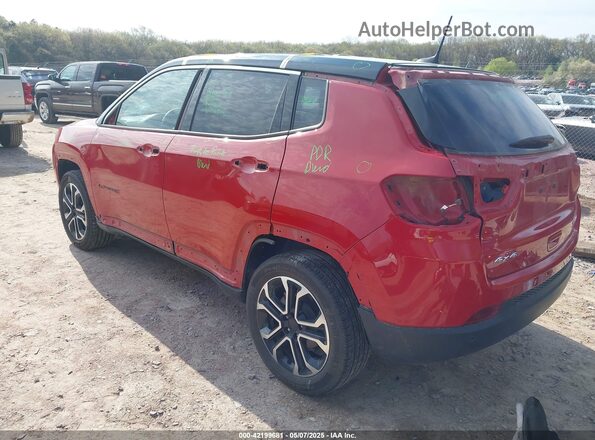 3C4NJDCN0PT527468 2023 JEEP COMPASS Red Задня ліва чверть