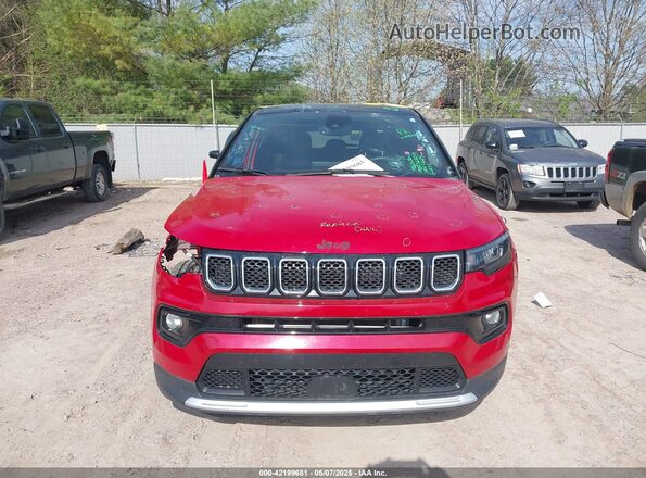3C4NJDCN0PT527468 2023 JEEP COMPASS Red Вид задньої частини салону