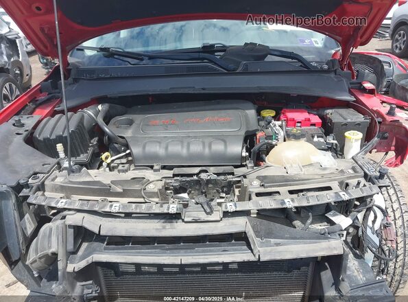 3C4NJDDB7LT196242 2020 JEEP COMPASS Red Vista trasera
