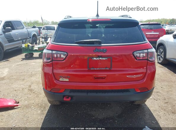 3C4NJDDB7LT196242 2020 JEEP COMPASS Red 
