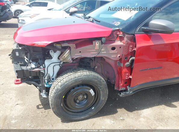 3C4NJDDB7LT196242 2020 JEEP COMPASS Red 