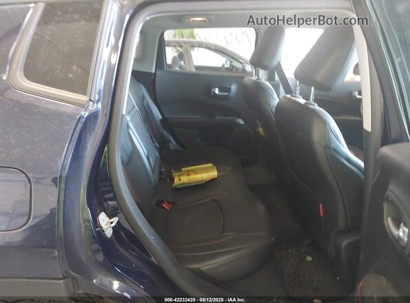 3C4NJDDBXJT174653 2018 JEEP COMPASS Dark Blue VIN კოდის სტიკერის ხედი