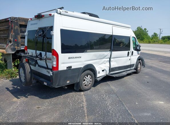 3C6MRVUG6ME542798 2022 RAM PROMASTER 3500 White Trasero derecho