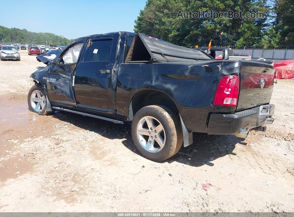 3C6RR7KT0HG710298 2017 RAM 1500 Черный Задняя левая четверть