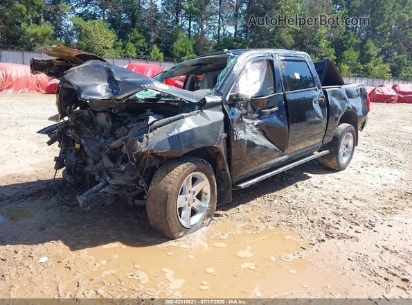 3C6RR7KT0HG710298 2017 RAM 1500 Черный Передняя левая четверть