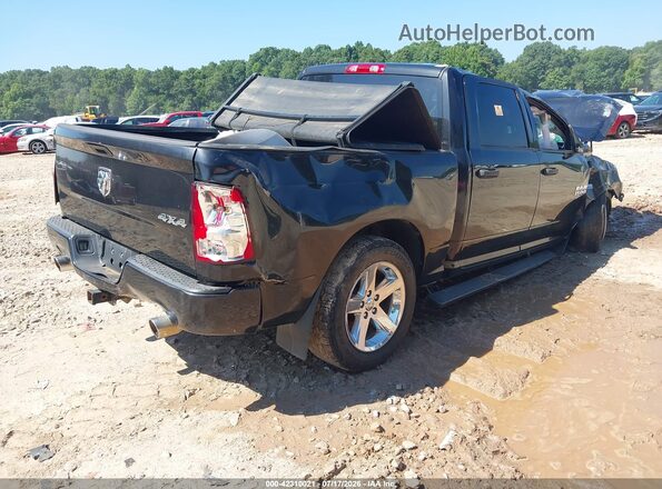 3C6RR7KT0HG710298 2017 RAM 1500 Черный Задняя правая четверть