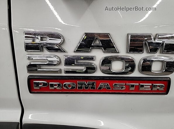 3C6TRVCG6KE511416 2019 RAM PROMASTER 2500 White 