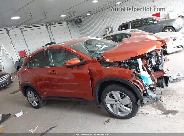 3CZRU6H5XLM713014 2020 HONDA HR-V Оранжевый Вид задней части салона