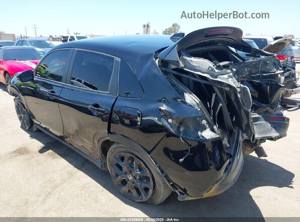 3CZRZ1H50PM731435 2023 HONDA HR-V Black Задня ліва чверть