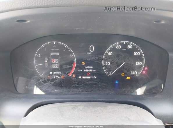 3CZRZ1H50PM731435 2023 HONDA HR-V Black Вид задніх сидінь