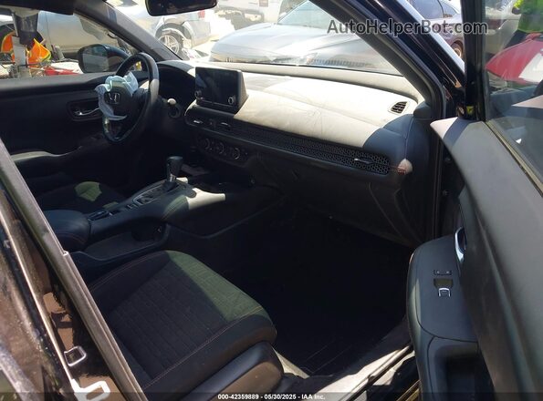 3CZRZ1H50PM731435 2023 HONDA HR-V Black Вид салону спереду