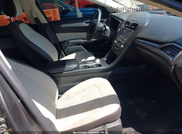 3FA6P0HD2LR256809 2020 FORD FUSION Black Widok wnętrza z przodu