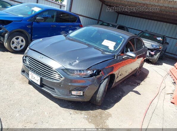 3FA6P0HD2LR256809 2020 FORD FUSION Black Przód lewy