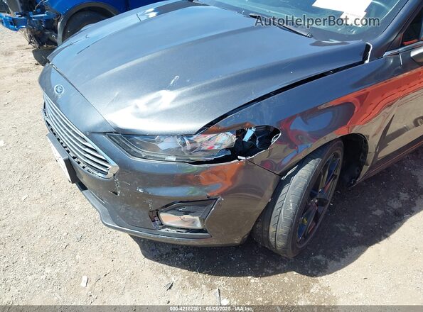 3FA6P0HD2LR256809 2020 FORD FUSION Black Widok zestawu wskaźników