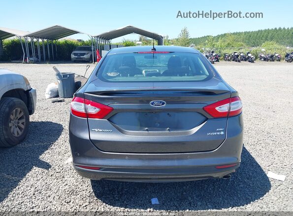 3FA6P0LU3GR386983 2016 FORD FUSION HYBRID Black 
