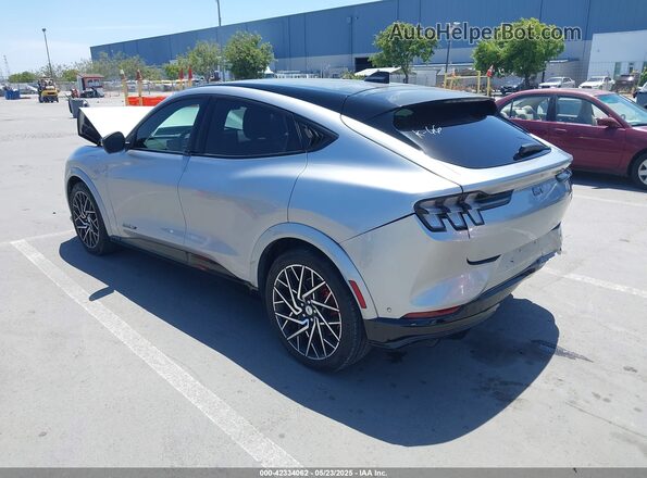 3FMTK4SX3MME04398 2021 FORD MUSTANG MACH-E Silver Rear left