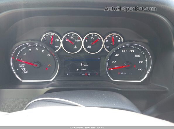 3GCUYEED2MG204500 2021 CHEVROLET SILVERADO Gray Widok tylnych siedzeń
