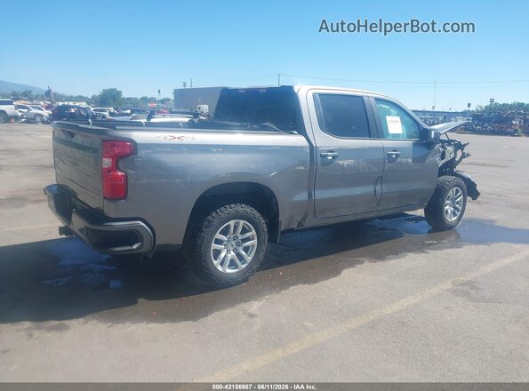 3GCUYEED2MG204500 2021 CHEVROLET SILVERADO Gray Tył prawy