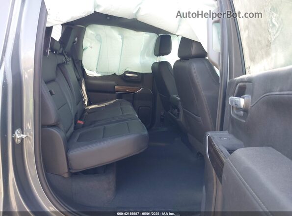 3GCUYEED2MG204500 2021 CHEVROLET SILVERADO Gray Widok naklejki z numerem VIN