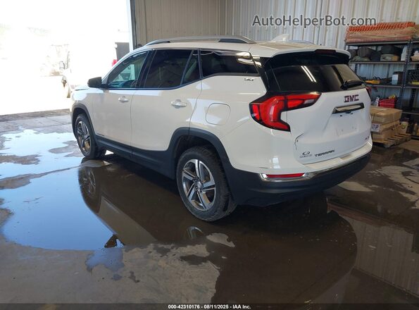 3GKALVEV6ML391097 2021 GMC TERRAIN Белый Задняя левая четверть