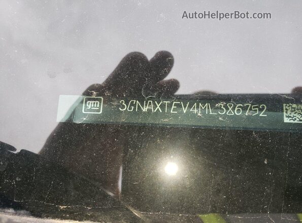 3GNAXTEV4ML386752 2021 CHEVROLET EQUINOX  Вид щитка приладів