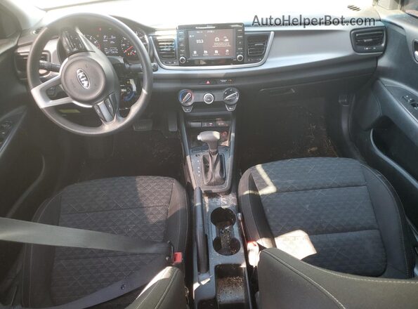 3KPA24AD8LE299398 2020 KIA RIO White Вид панелі приладів