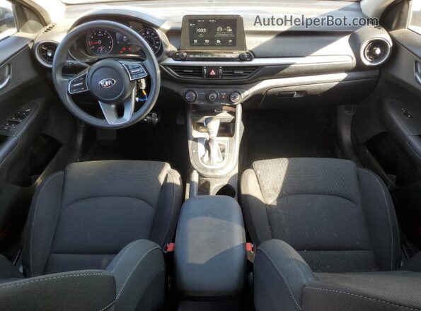 3KPF24AD7ME403970 2021 KIA FORTE Gray Առջևի վահանակի տեսք
