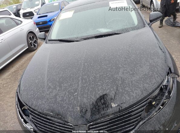 3LN6L2LU2GR629387 2016 LINCOLN MKZ HYBRID Black Հետևի տեսք