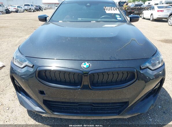3MW43CM00P8D74464 2023 BMW M2 Black Front view