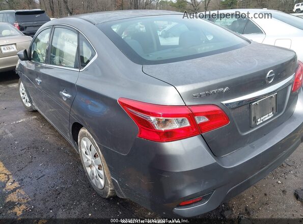 3N1AB7AP5KY224993 2019 NISSAN SENTRA Gray Հետևի ձախ