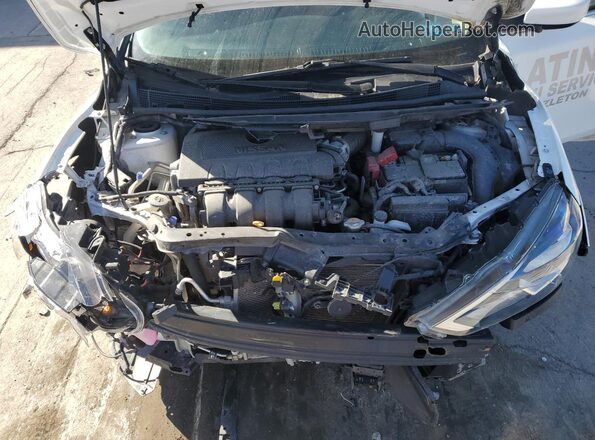 3N1AB7AP9KL614153 2019 NISSAN SENTRA White სალონის 360-გრადუსიანი ხედი
