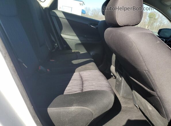 3N1AB7AP9KL614153 2019 NISSAN SENTRA White უკანა სავარძლების ხედი