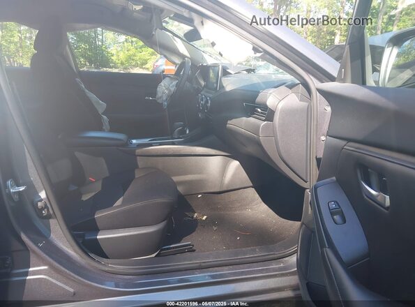 3N1AB8CV9MY224466 2021 NISSAN SENTRA Gray Вид салону спереду