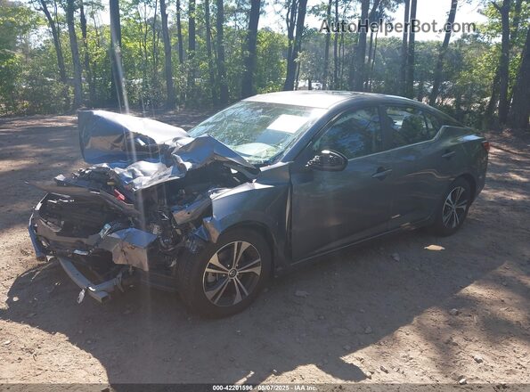 3N1AB8CV9MY224466 2021 NISSAN SENTRA Gray Передня ліва чверть