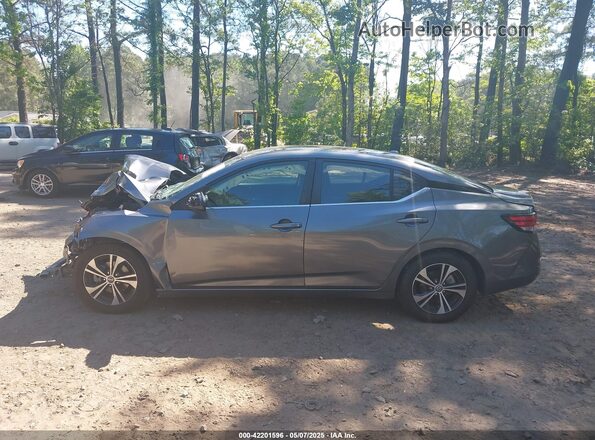 3N1AB8CV9MY224466 2021 NISSAN SENTRA Gray 