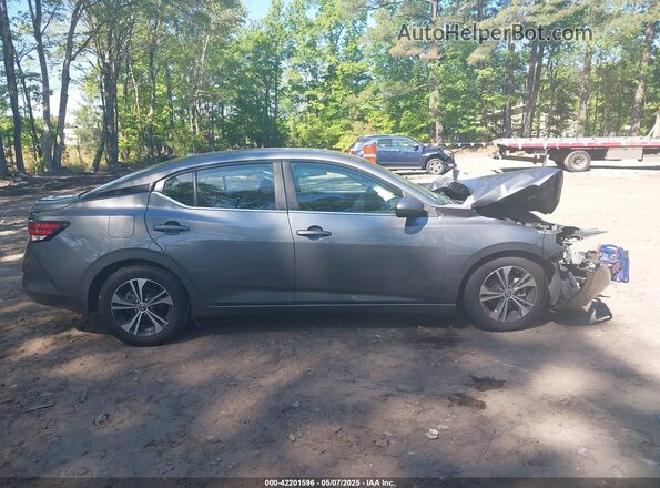 3N1AB8CV9MY224466 2021 NISSAN SENTRA Gray Панорамний вид салону 360°