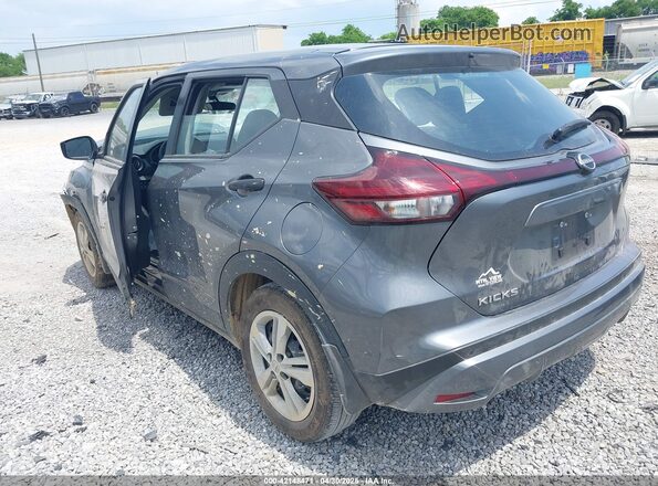 3N1CP5BV5RL593534 2024 NISSAN KICKS Gray Rear left