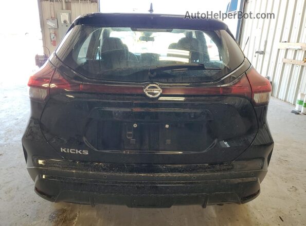 3N1CP5BV7ML486008 2021 NISSAN KICKS Black Вид ззаду