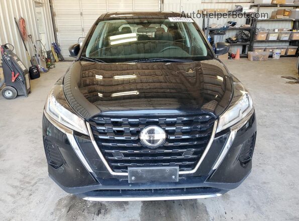 3N1CP5BV7ML486008 2021 NISSAN KICKS Black Вид спереду